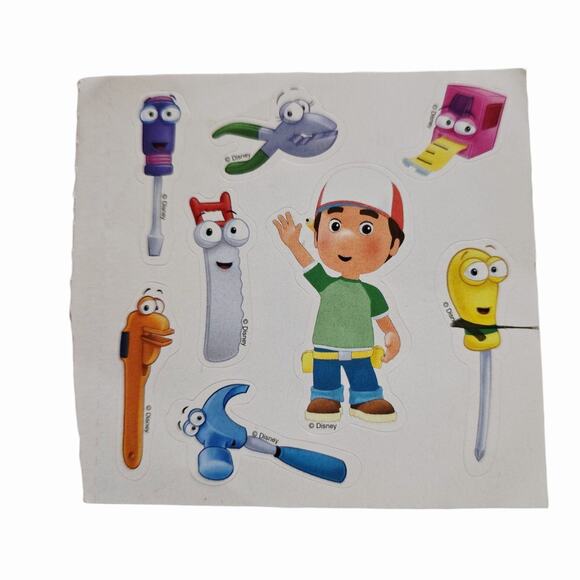 Vintage Disney Handy Manny Stickers - Picture 1 of 2